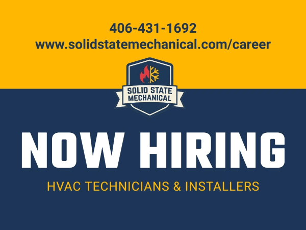Now Hiring HVAC