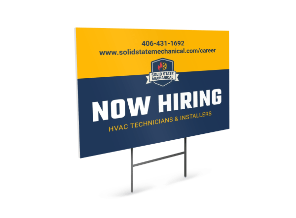 Now Hiring HVAC