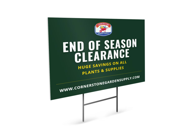 Main Seasonal Sale Garden Center Image
