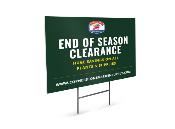 Seasonal Sale Garden Center