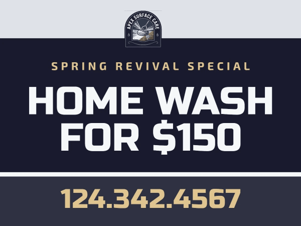 Spring Cleaning Pressure Washing