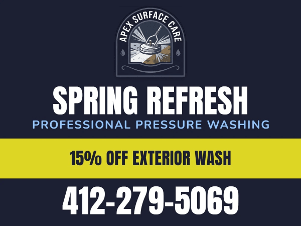 Spring Cleaning Pressure Washing